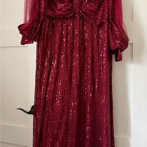 Elegant Sequin Evening Gown